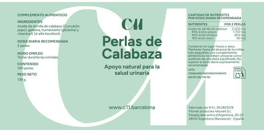 Perlas de calabaza