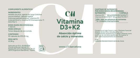 Vitamina D3 + K2