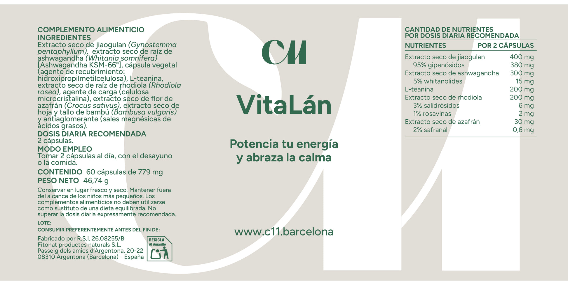 Pack Vitalidad